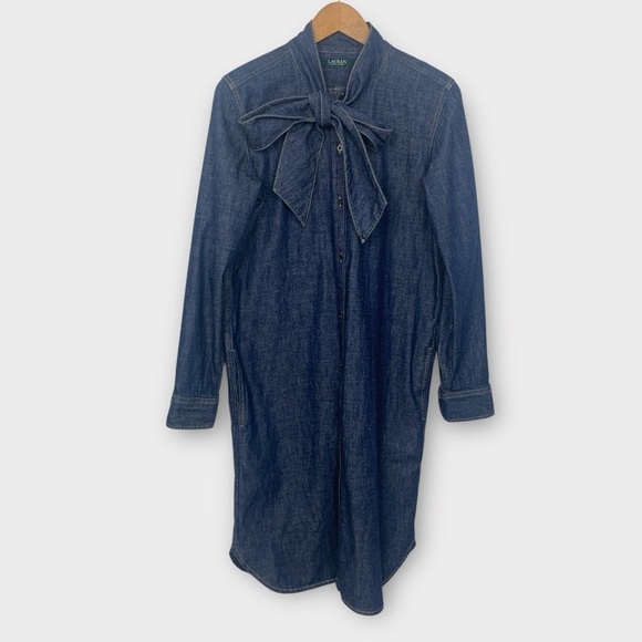 Lauren Ralph Lauren Denim Shirtdress - Picture 2 of 7